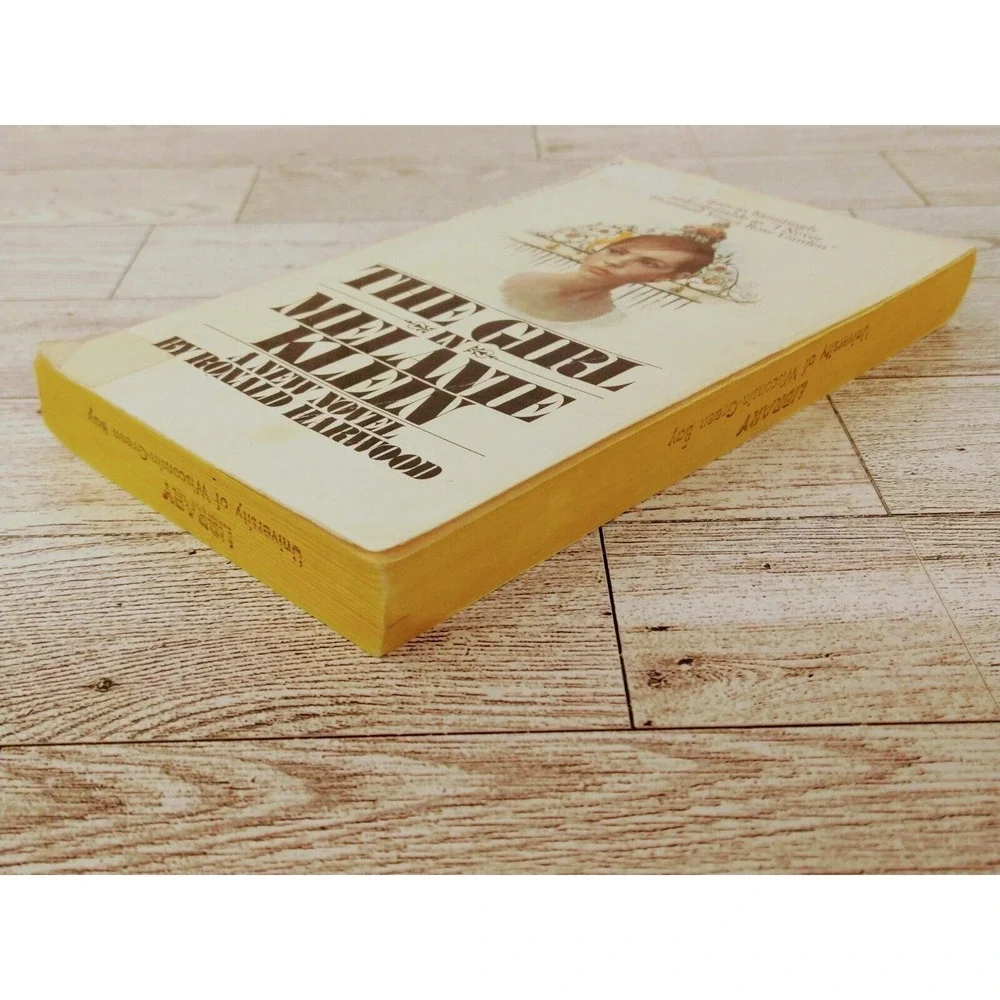 Girl in Melanie Klein Ronald Harwood 1970 Vtg Ex‑Lib Psychological Fiction‎ PB